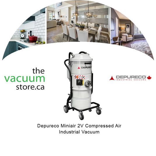 Depureco Miniair 2V Compressed Air Industrial Vacuum