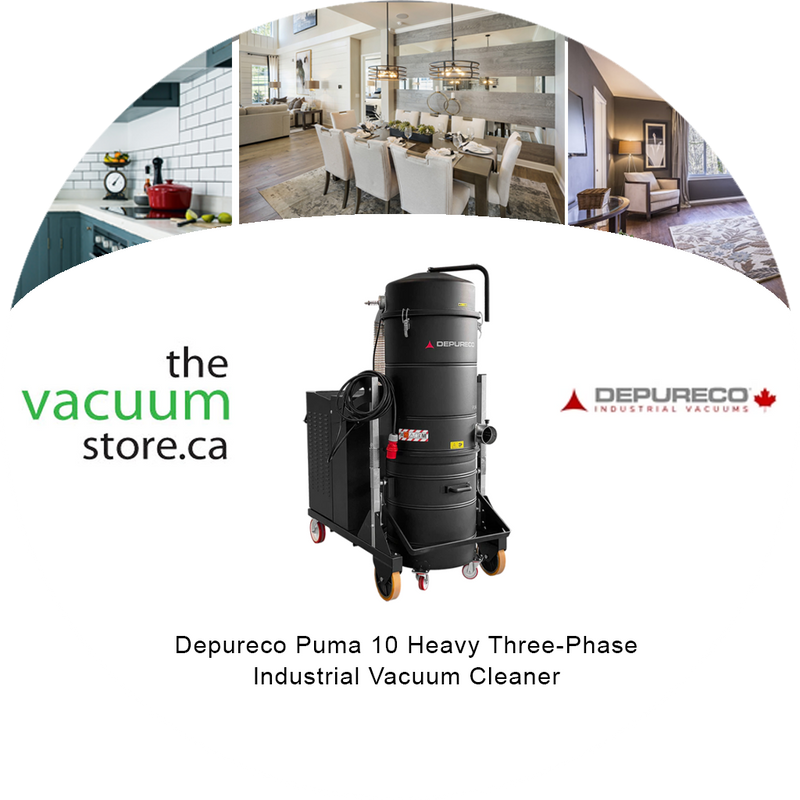 Load image into Gallery viewer, Depureco Puma 10 Heavy Three-Phase Industrial Vacuum Cleaner
