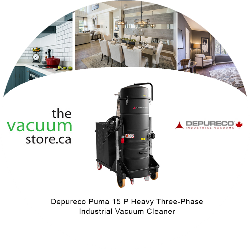 Load image into Gallery viewer, Depureco Puma 15 P Heavy Three-Phase Industrial Vacuum Cleaner
