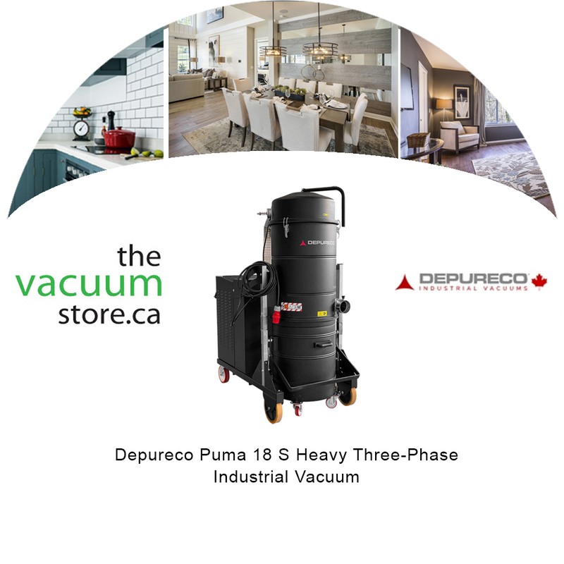 Load image into Gallery viewer, Depureco Puma 18 S Heavy Three-Phase Industrial Vacuum
