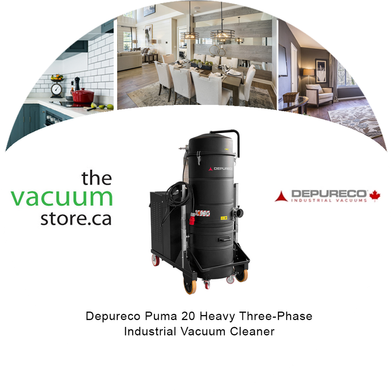 Load image into Gallery viewer, Depureco Puma 20 Heavy Three-Phase Industrial Vacuum Cleaner
