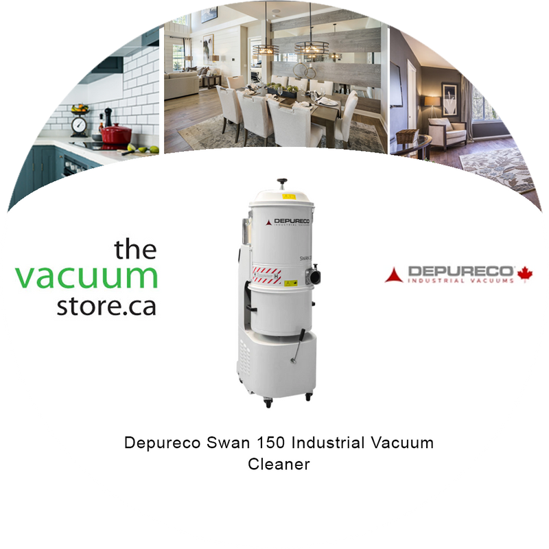 Depureco Swan 150 Industrial Vacuum Cleaner Food, Pharma & OEM Industry The Vacuum Store
