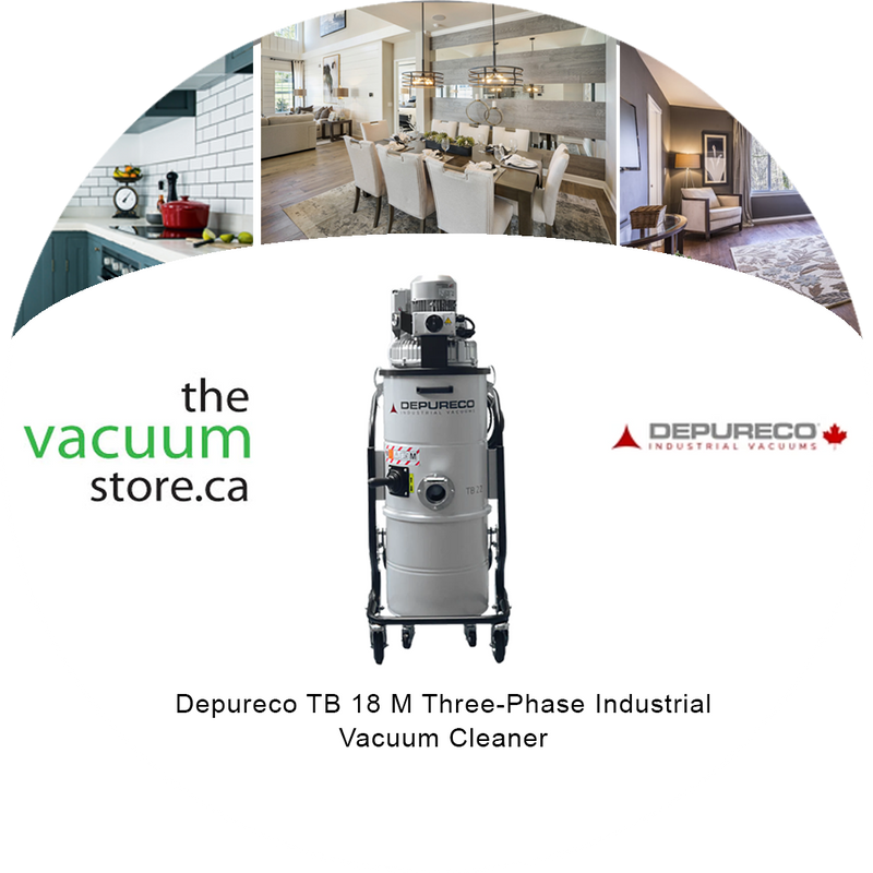 Load image into Gallery viewer, Depureco TB 18 M Three-Phase Industrial Vacuum Cleaner
