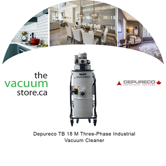 Depureco TB 18 M Three-Phase Industrial Vacuum Cleaner