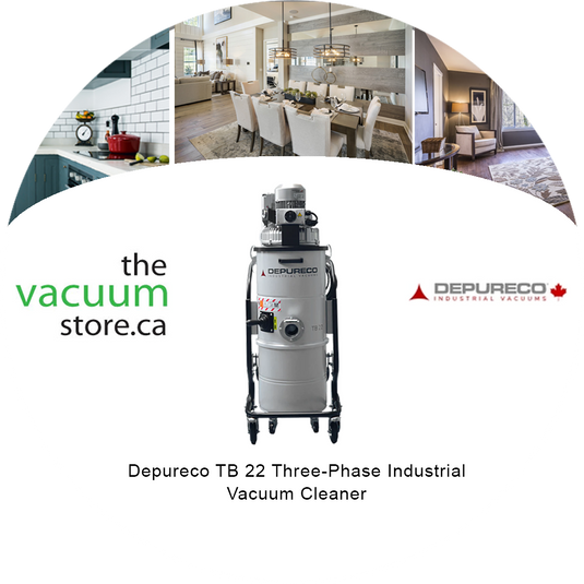 Depureco TB 22 Three-Phase Industrial Vacuum Cleaner