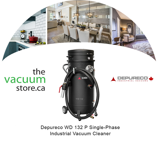 Depureco WD 132 P Single-Phase Industrial Vacuum Cleaner