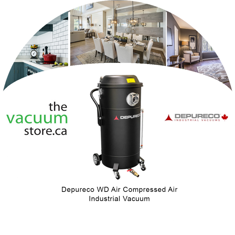 Load image into Gallery viewer, Depureco WD Air Compressed Air Industrial Vacuum
