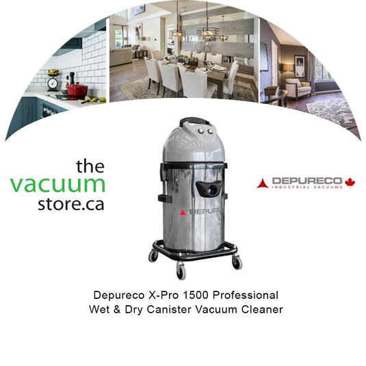 Depureco X-Pro 1500 Professional Wet & Dry Canister Vacuum Cleaner