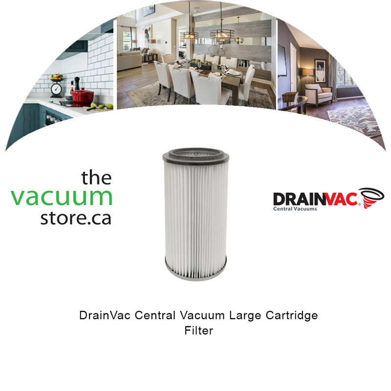 Load image into Gallery viewer, DrainVac Central Vacuum Large Cartridge Filter
