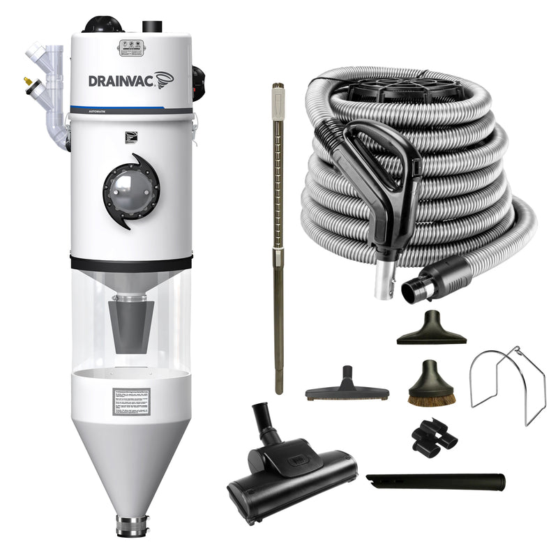 Load image into Gallery viewer, DrainVac Automatik Central Vacuum with Deluxe Air Package
