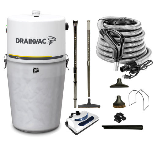 DrainVac G2-008 Central Vacuum with Basic Electric Package
