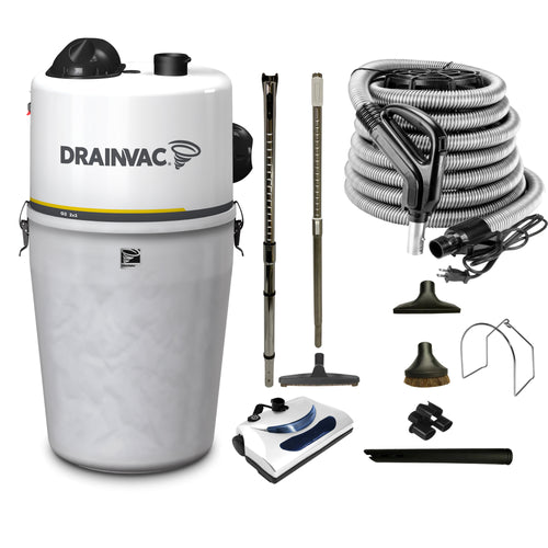 DrainVac Generation 2 Central Vacuum with Basic Electric Package