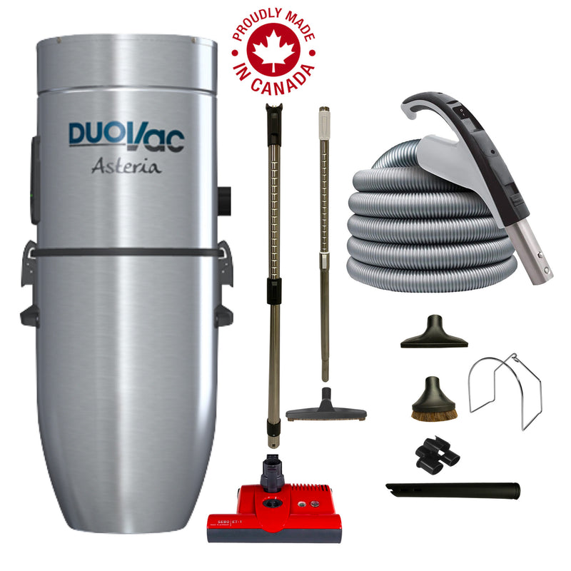 Chargez l&#39;image dans la visionneuse de la galerie, DuoVac Asteria Central Vacuum with SEBO ET-1 Premium Electric Package
