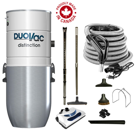 DuoVac Distinction Central Vacuum with Basic Electric Package