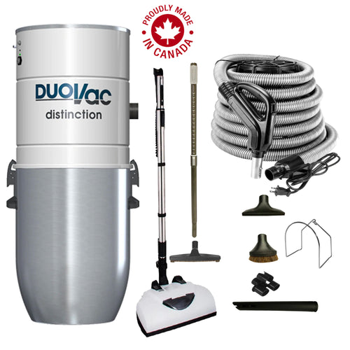 Aspirateur central DuoVac Distinction avec ensemble électrique Wessel Werk EBK360