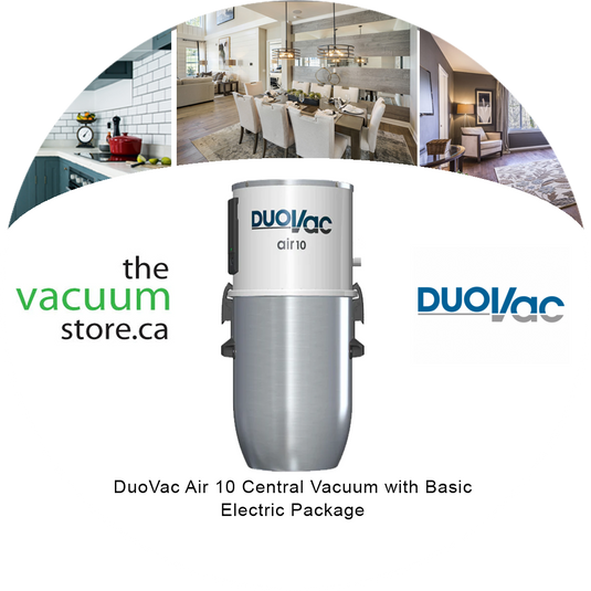 DuoVac Air 10 Central Vacuum with Basic Electric Package