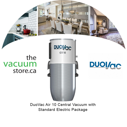 DuoVac Air 10 Central Vacuum with Standard Electric Package