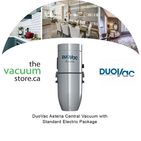 DuoVac Asteria Central Vacuum with Standard Electric Package