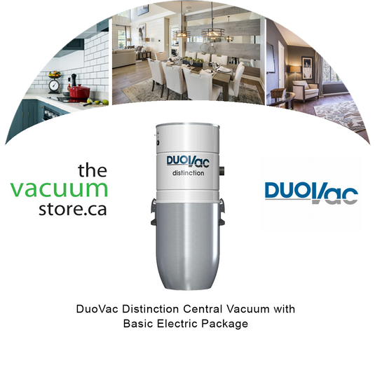 DuoVac Distinction Central Vacuum with Basic Electric Package