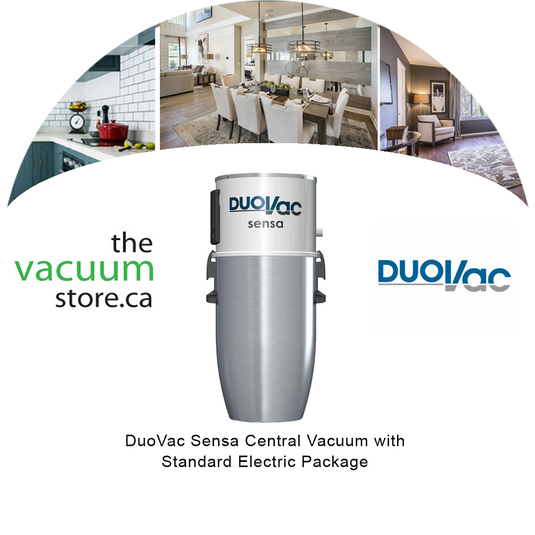 DuoVac Sensa Central Vacuum with Standard Electric Package