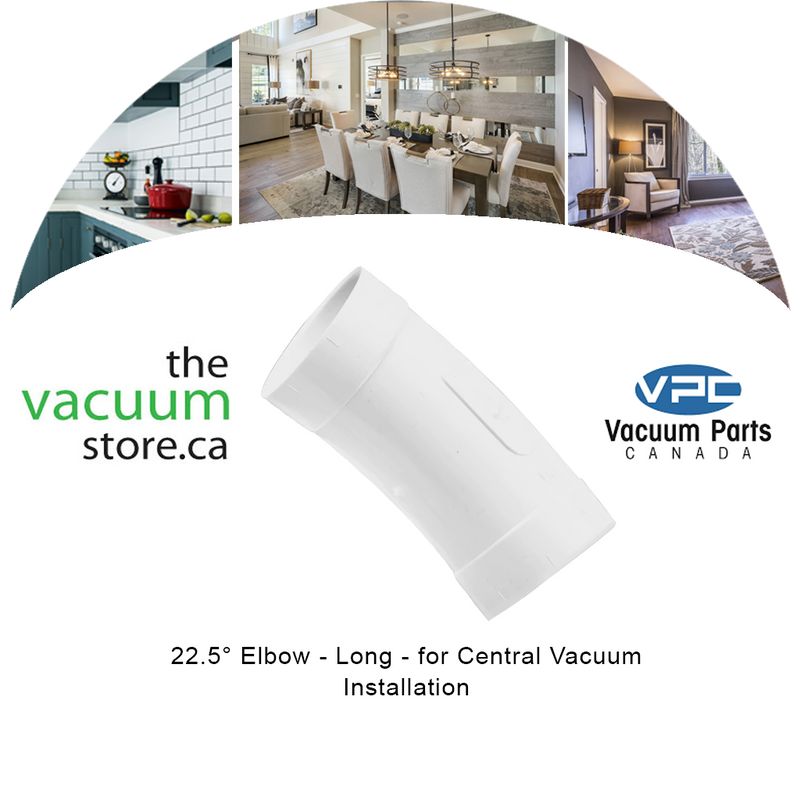 Load image into Gallery viewer, 22.5° Elbow - Long - for Central Vacuum Installation
