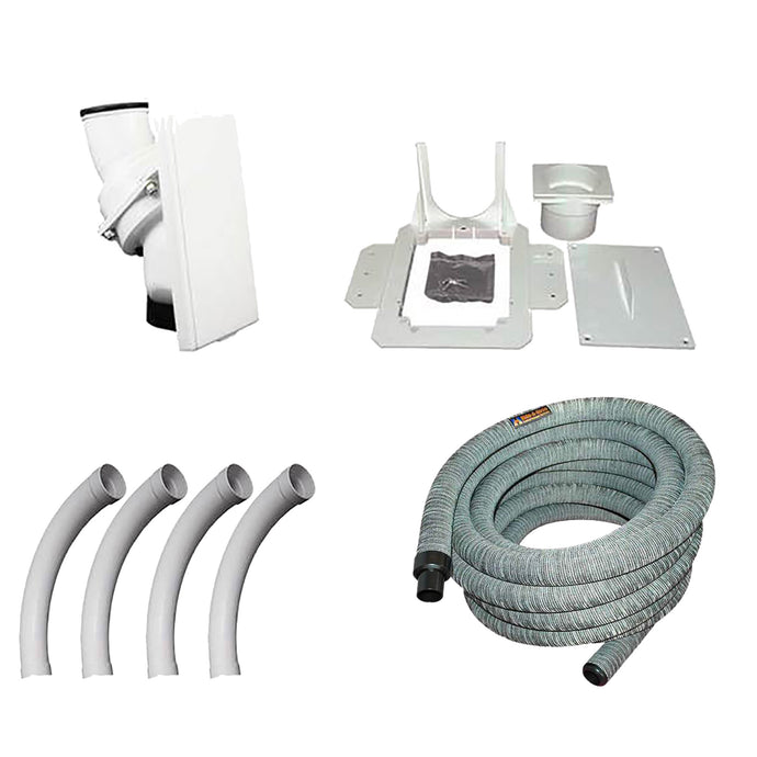 Hide-A-Hose Retractable Hose Installation Kit with Gray Sock