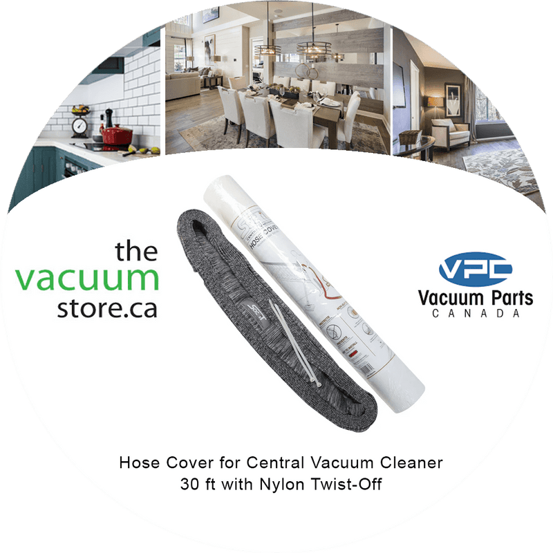 Load image into Gallery viewer, Hose Cover for Central Vacuum Cleaner - 30 ft with Nylon Twist-Off
