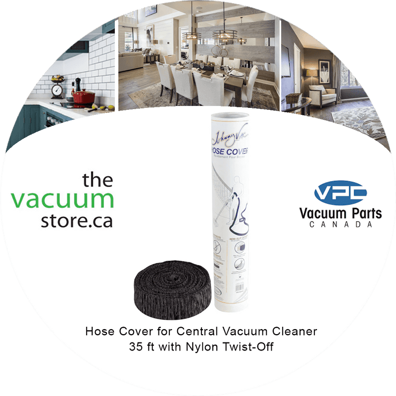 Load image into Gallery viewer, Hose Cover for Central Vacuum Cleaner - 35 ft with Nylon Twist-Off
