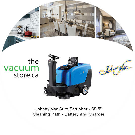 Johnny Vac Auto Scrubber - 39.5" Cleaning Path - Battery and Charger