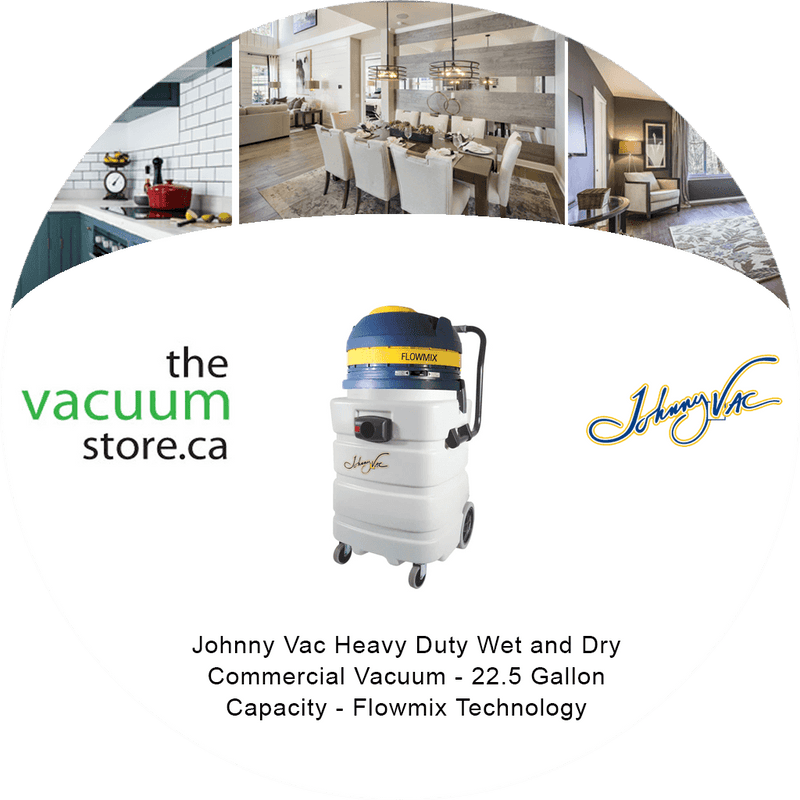 Chargez l&#39;image dans la visionneuse de la galerie, Johnny Vac Heavy Duty Wet and Dry Commercial Vacuum - Capacité de 22,5 gallons - Technologie Flowmix

