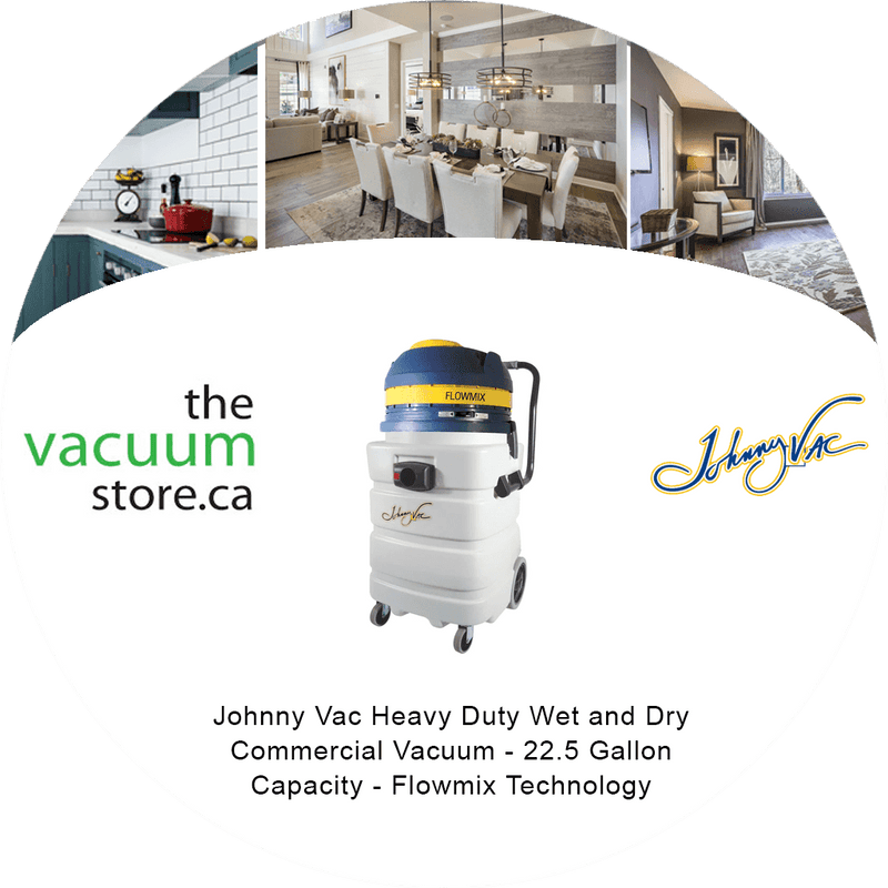 Load image into Gallery viewer, Johnny Vac Heavy Duty Wet and Dry Commercial Vacuum - 22.5 Gallon Capacity - Flowmix Technology
