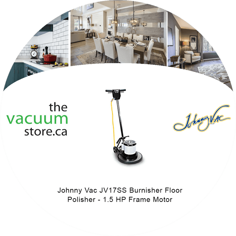 Load image into Gallery viewer, Johnny Vac JV17SS Burnisher Floor Polisher - 1.5 HP Frame Motor
