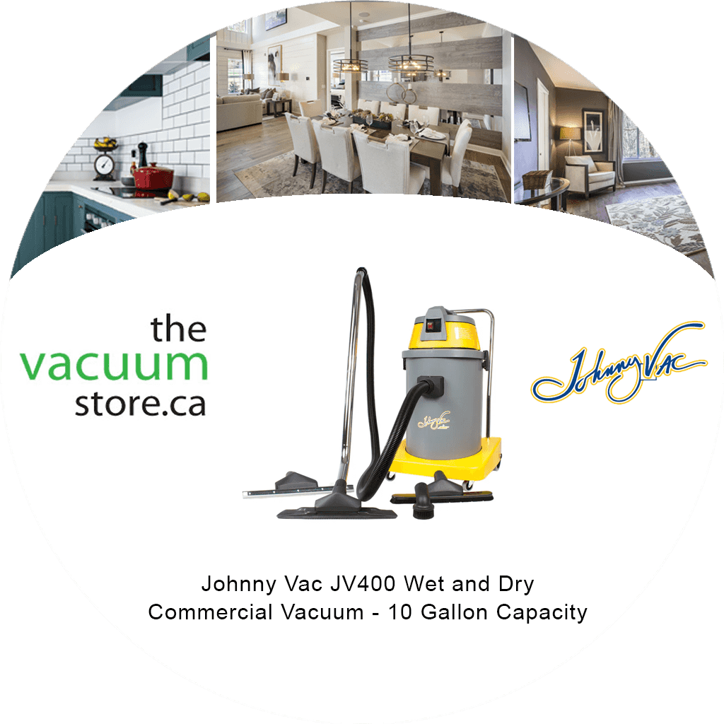 Johnny Vac JV400 Wet and Dry Commercial Vacuum - 10 Gal Tank
