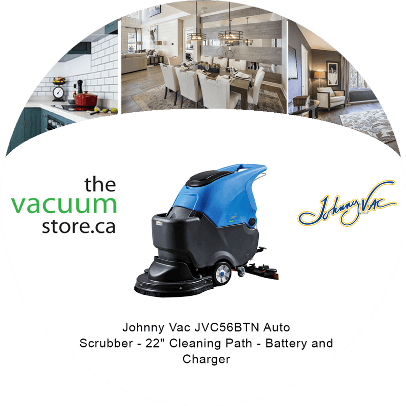 Load image into Gallery viewer, Johnny Vac JVC56BTN Auto Scrubber - 22 inches  Cleaning Path - Battery and Charger
