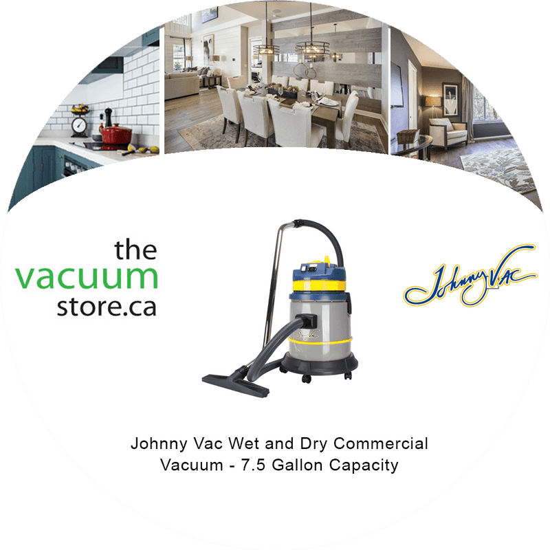Chargez l&#39;image dans la visionneuse de la galerie, Aspirateur commercial humide et sec Johnny Vac, capacité de 7,5 gallons

