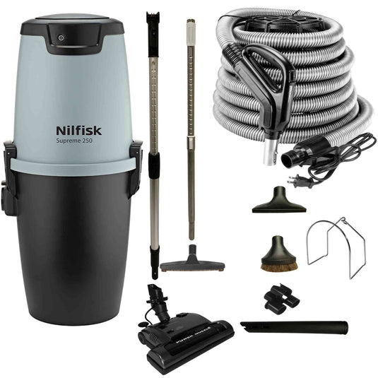 Nilfisk Supreme 250 Central Vacuum with Standard Electric Package