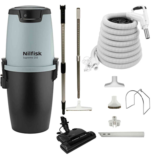 Nilfisk Supreme 250 Central Vacuum with Standard Electric Package