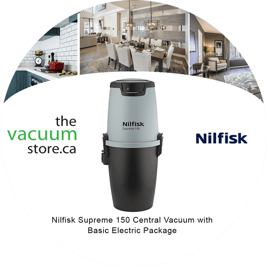 Nilfisk Supreme 150 Central Vacuum with Basic Electric Package