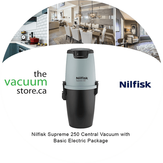 Nilfisk Supreme 250 Central Vacuum with Basic Electric Package