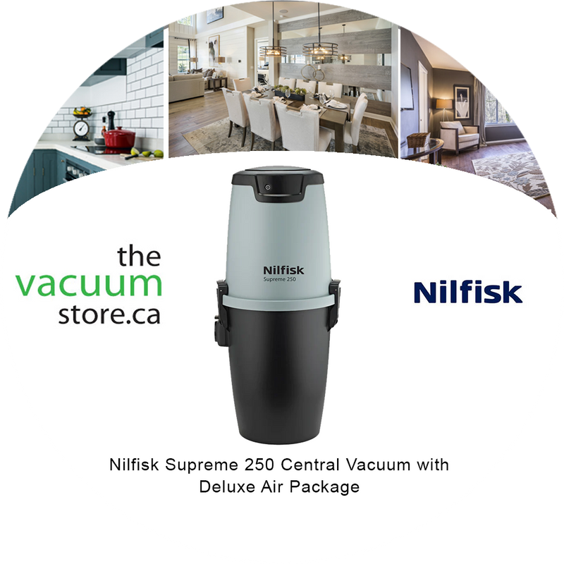 Load image into Gallery viewer, Nilfisk Supreme 250 Central Vacuum with Deluxe Air Package
