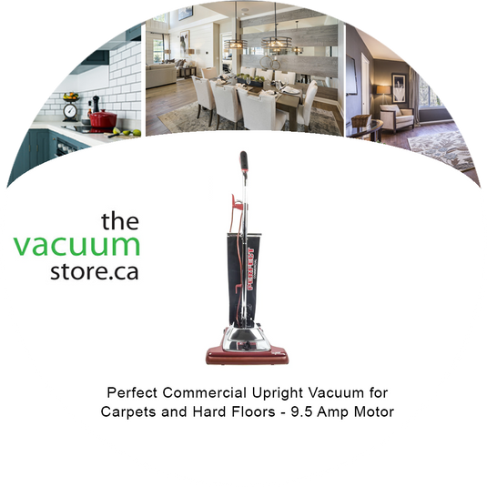 Perfect PE102 16" Commercial Upright Vacuum - 9.5 A