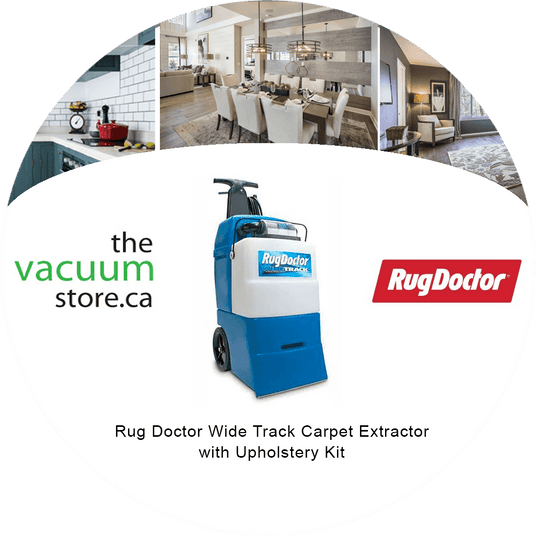Rug Doctor Wide Track Carpet Extractor with Upholstery Kit