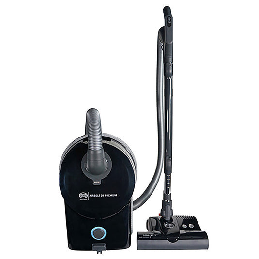 SEBO Airbelt D4 Premium Canister Vacuum - Black