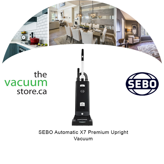 Aspirateur vertical SEBO Automatic X7 Premium