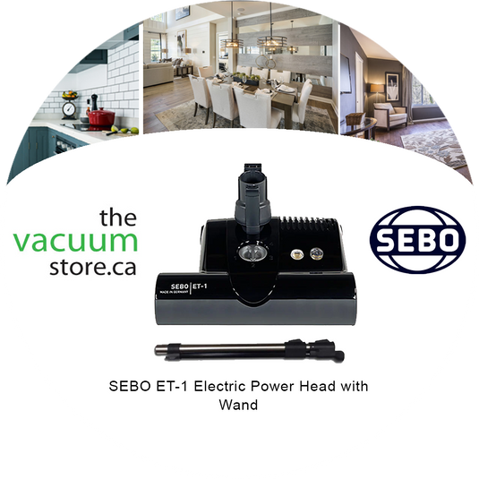SEBO ET-1 Electric Power Head with Wand