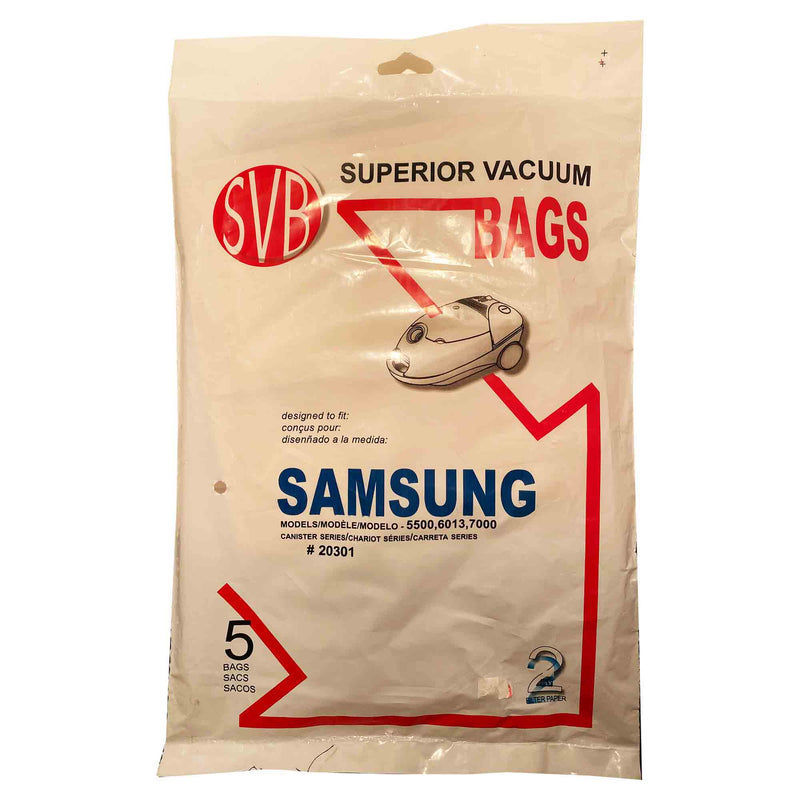 Chargez l&#39;image dans la visionneuse de la galerie, Samsung Canister Vacuum Bags Designed to Fit Models 5500, 6013, 7000
