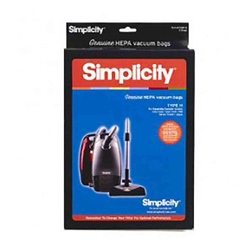 Simplicity SHH-6 HEPA Vacuum bags for Canister Vacuums