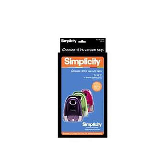 Simplicity SZH-6 Canister Vacuum Bags
