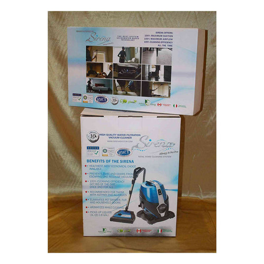 Sirena Canister Vacuum - 2 Speed with Ultra Deluxe Bonus Package