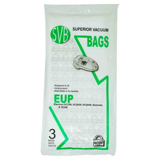 Sacs pour aspirateur chariot Royal Type R 3pk